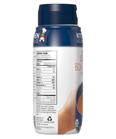 Kitchen Accomplice Chicken Bone Broth Concentrate 12oz - BBORGCHK150 - Buy Online on GoSupps.com