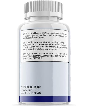 S.O Labs Biosoothe Pro Neuropathy Treatment Capsule - Nerve Pain Repair Supplement (1 Pack) - Buy Online on GoSupps.com