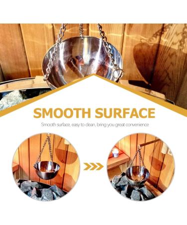 Premium Stainless Steel Sauna Accessories | Essential Oil Diffuser & Fragrance Shell Holder - Buy Online on GoSupps.com