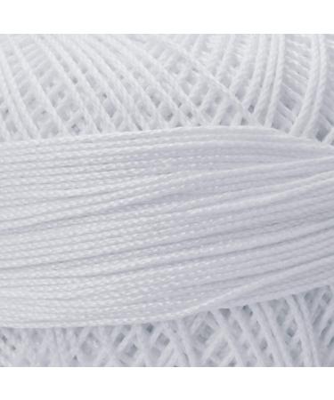 Handy Hands Egyptian Cotton Crochet Thread Tatting & Knitting Thread Lace Size 10 - Snow White (25g/122yds) | HH10601 - Buy Online on GoSupps.com
