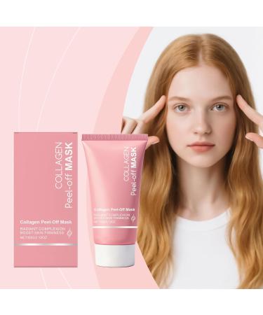 Facial Mask | 60 Grams Peel-Off Film Brightening - Brightening and Moisturizing Liquid Face Mask - For Women Men Teens Spa Daily Night Travel Makeup - Buy Online on GoSupps.com
