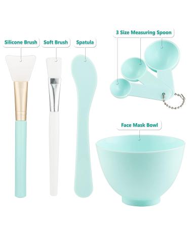 Aztec Secret 1lb Indian Healing Clay Set - Bentonite Clay Powder with Face Mask Bowl, Spatula, Brush, Measuring Spoons & More - Buy Online on GoSupps.com