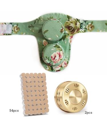 Floral Moxa Box Cover Smokeless Pure Copper Moxa Therapy Box Body Massager Hot Compress Moxa Sticks Burner Set - Buy Online on GoSupps.com