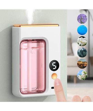 Automatic Aromatherapy Diffuser - Essential Oil Diffuser with Digital Display | Mini Air Freshener & Humidifier (White) - Buy Online on GoSupps.com