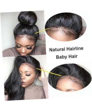 FOMIYES hair extensions straight hair clip hairpieces for extension hair human remy hair hairpieces for women hair real extensions hair barrettes for women seamless hair ties tape Miss pu medium Black - Buy Online on GoSupps.com