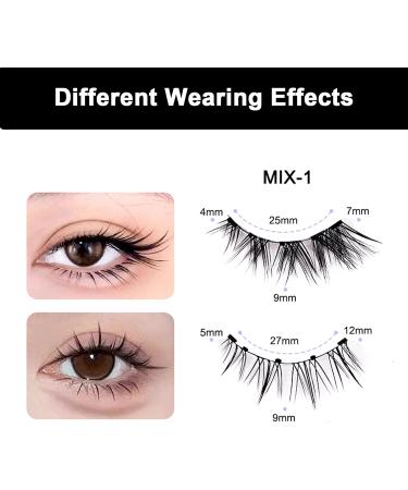 Magnetic Eyelashes with Applicator Reusable Magnetic Eyelashes Natural Look 2 Pairs of Magnetic Lashes Natural Magnetic Eyelashes without Eyeliner 5 Magnets False Eyelashes Magnetic Fox Fairy - Buy Online on GoSupps.com
