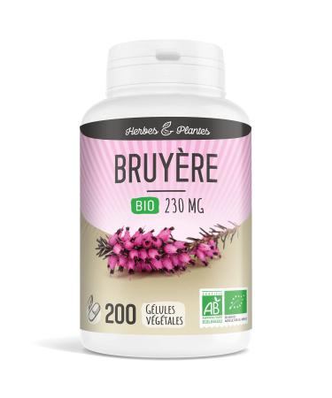 Herbs & Plants Heather Organic 200 Vegetable Capsules 230 mg