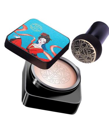 Mushroomhead Air Cushion CC Cream - Brightening Moisturizing Full Coverage Foundation for Dry Skin (01 IVOLY LIGHT) - International Shipping - Buy Online on GoSupps.com