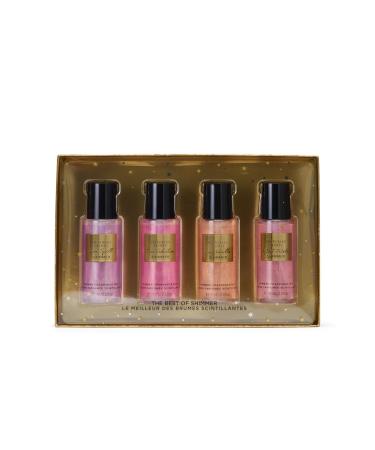 Victoria's Secret Fragrance Mist Collection 4 Piece Shimmer Mini Gift Set Assorted Scents Assorted Shimmer - Buy Online on GoSupps.com