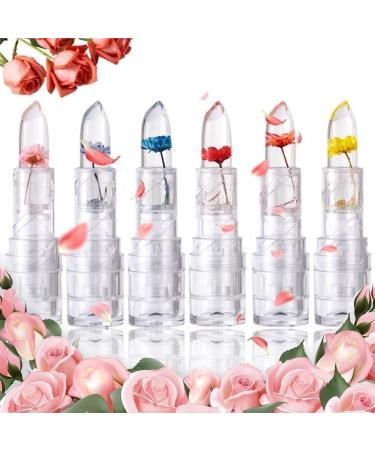 Jelly Flower Lipstick Temperature Change Lipstick Transparent Cup Gloss Lipstick Color-Changing Moisturizing Lip F4L1 blue 3.60 g (Pack of 1) - Buy Online on GoSupps.com