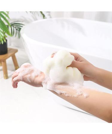 Nipogear Bath Sponge - 2 Pack Large Brown Bath Balls | Soft & Luxurious Bath Flower Balls for Ultimate Relaxation - Buy Online on GoSupps.com