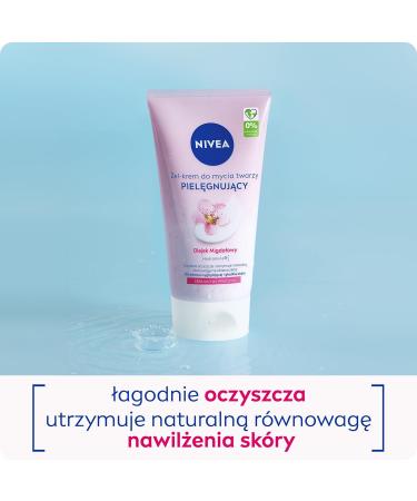 NIVEA Dry and Sensitive Facial Cleansing Cream Gel 150 ml - Buy Online on GoSupps.com
