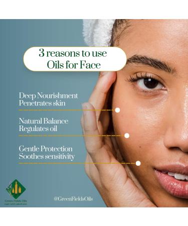 Green Fields Cold Pressed Safflower Seed Oil - Natural Skin & Hair Nourishment - Rich in Linoleic Acid & Vitamins - 40ml - Buy Online on GoSupps.com