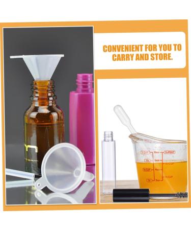 Beatifufu 9 Set Empty Mascara Bottle Eyelash Growth Oil Containers Empty Mascara Refiller Transparent Abs - Buy Online on GoSupps.com