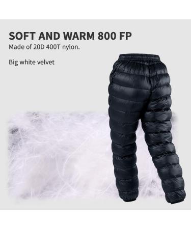 Naturehike Ultra-Light Ski Pants for Men & Women - Waterproof Winter Thermal Snow Pants - Outdoor & Indoor Use - XL Black - Buy Online on GoSupps.com