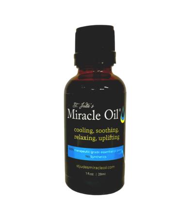 St. Jude's Miracle Oil Essential Oil Blend 29ml - 100% Pure Therapeutic Grade Blend for Sore Muscles Aches & Pains