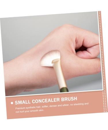 Healeved 16 Pcs Nose Shadow Brush Contour Blending Brush Angled Eye Shadow Brush Eye Concealer Wooden Handle - Buy Online on GoSupps.com