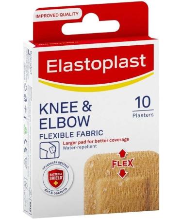 Buy Elastoplast Fabric Knee & Elbow - Durable Comfortable Protection for Sports & Daily Use - Fast Worldwide Shipping - Buy Online on GoSupps.com