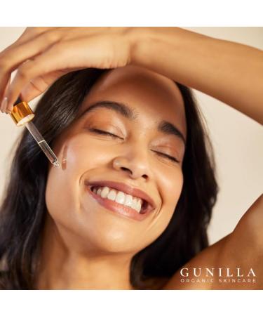 Shop GUNILLA Hyaluronic Acid & Ginseng Serum - Vegan Anti-Aging Formula for Wrinkle Reduction Hydration & Firming | 14 Natural Actives | 1 oz - Buy Online on GoSupps.com
