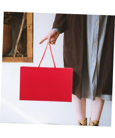 Healvian Box Ribbon Case Presents Exquisite Packing Case Paper Clamshell Chocolate - Buy Online on GoSupps.com