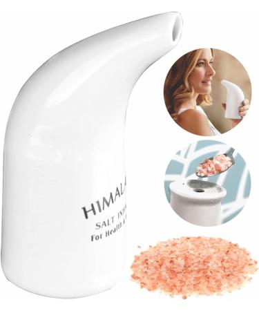 PROFIRST Salt Inhaler Pipe with Natural Himalayan Pink Salt Crystals - Compact & Refillable for Breathing Difficulties - Buy Online on GoSupps.com