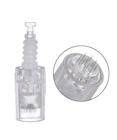 Buy Bowka 12 Pins Microneedling Pen Needles - Universal Replacement (10 Pieces) - Adjustable Electric Derma Pen 12 Pins Bayonet Best for Skincare & Beauty - Buy Online on GoSupps.com