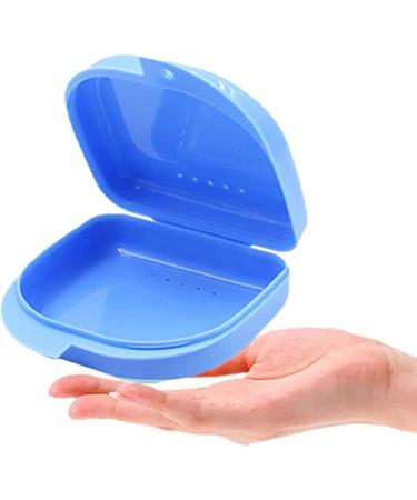 Buy Dental Prosthesis Box - Durable Storage for Dentists | 2-Piece Cyan & Blue Set - Buy Online on GoSupps.com