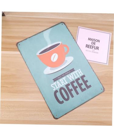 Levemolo Emblems Plaque Wall Decor Retro Decor Out Door Decor Iron Painting Tin Signs The Sign Antique Coffee Picture 1 medium - Buy Online on GoSupps.com