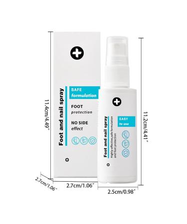 Keeoysie Spray2 - Natural Foot Care Spray | 2PCs Antiperspirant & Deodorant Nail Repair & Odor Solution - 30ml - Buy Online on GoSupps.com