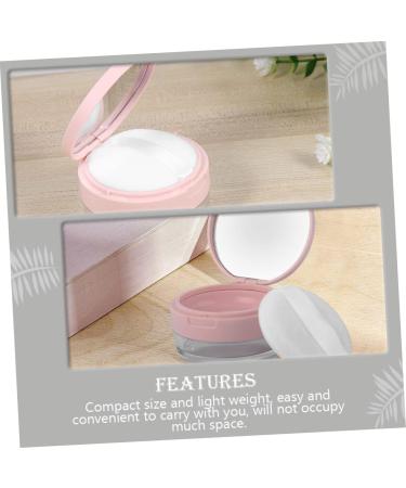 POPETPOP 1 Set Elastic Powder Box Round Makeup Organizer Portable Makeup Case Cosmetic Holder Travel Shell - Buy Online on GoSupps.com