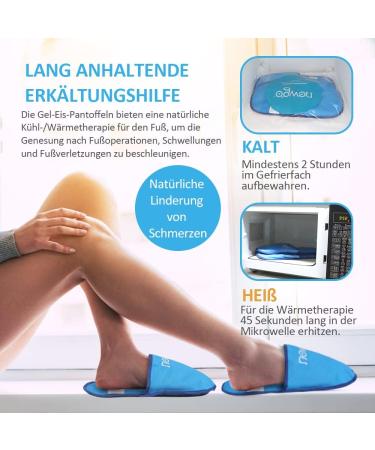 Buy Newgo Gel Cooling Socks for Chemotherapy & Foot Pain Relief - Unisex 2 Pieces (1 Pack) - Heat & Cold Therapy - Buy Online on GoSupps.com