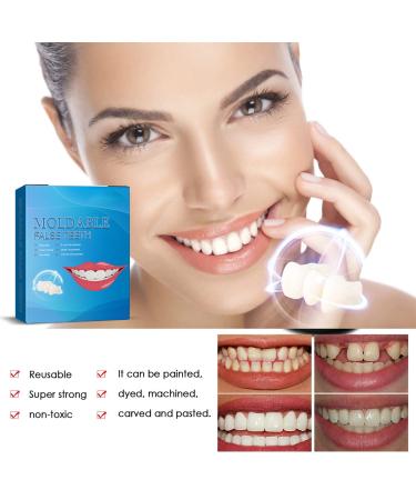 Temporary Tooth Repair Kit - A1 Moldable Fake Teeth Replacement Glue for Missing & Broken Teeth - Dentures Replacement for Men and Women - Buy Online on GoSupps.com