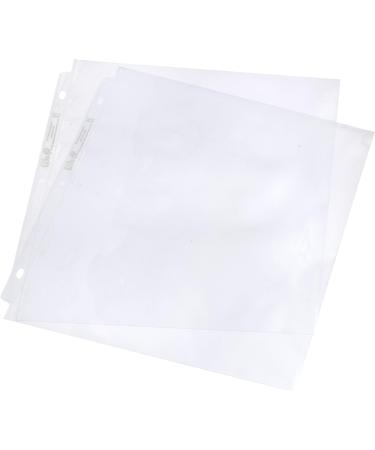 American Crafts 660025 We R Memory Keepers Ring Page Protectors 12 x 12 Inch 100 Pack - Buy Online on GoSupps.com