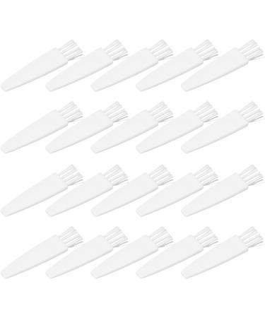 Cyrank 20pcs Electric Shaver Cleaning Brushes - Soft Nylon Bristles & PP Handle for Clippers & Computer Accessories | International Shipping - Buy Online on GoSupps.com