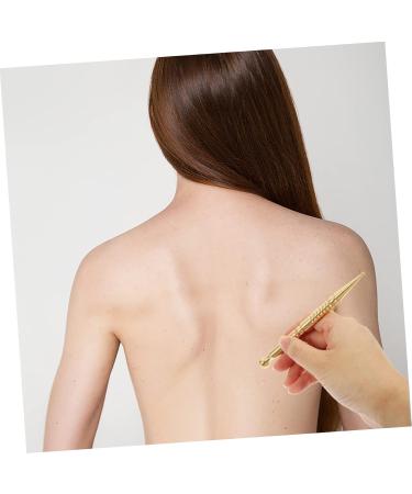 Buy Lurrose 3-Piece Muscle Pulling Rod & Facial Accessories for Foot & Hand Reflex Massage Acupuncture Pen & Brass Massage Tool International Shipping Available - Buy Online on GoSupps.com