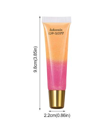 Plumping Lip Gloss - 2-in-1 Longwear Waterproof Hydrating Gel Balm | 15ml Mixable Pearl Finish - Buy Online on GoSupps.com