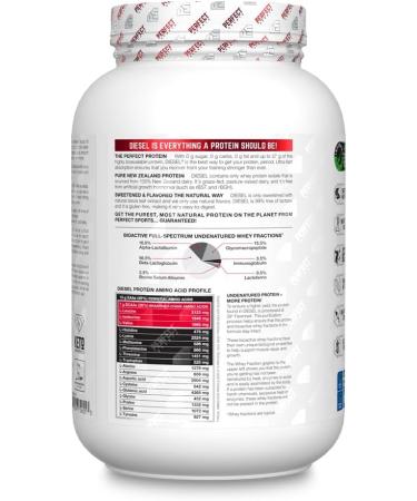 DIESEL - New Zealand Whey Protein Isolate 2lb Brown Sugar - Buy Online on GoSupps.com