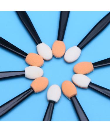 DOITOOL 100pcs Sponge Makeup Eyeshadow Brush Eye Shadow Applicator Brush Disposable - Buy Online on GoSupps.com