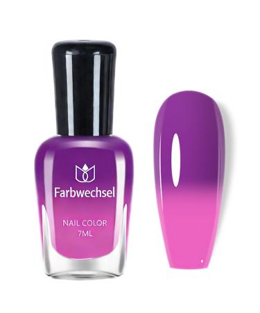 MrCuvaryas Long Lasting Red Pearlescent Water Based Nail Polish Non-Toxic Water Based Nail Polish Water Based Nail Polish Colour Changing Nail Polish