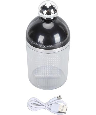 Face Wash Foaming Bottle Portable Waterproof Electric Facial Cleansing Foam Cup for Body Wash for Travel (Black) - Buy Online on GoSupps.com