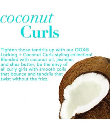 OGX Quenching + coconut curls curling hair butter 187g - Buy Online on GoSupps.com