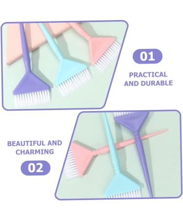 OUNONA Brosse Teinture Capillaire 3 Pi ces Petit Format Brosse Douce Applicateur Peigne pour Salon et Usage Domestique Kit de M ches Coloration Cheveux Hommes et Femmes - Buy Online on GoSupps.com