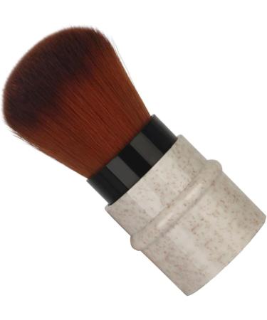 Short Marbling Makeup B Stretchable Handle Ber Poer B Makeup Brushes Powder Brush Foundation Brush Blusher Brush Concealer Brush Cosmetic Brush (Apricot) - Buy Online on GoSupps.com