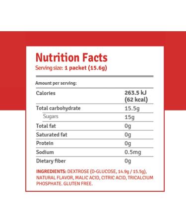 Slimpaks Glucose Powder - Fast Acting Dextrose Packets - Black Cherry 6 Pack - FSA/HSA Eligible Alternative to Gels & Tablets - Buy Online on GoSupps.com