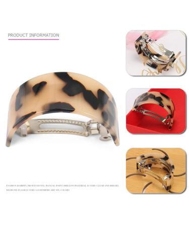 Frcolor Hair Clips - Spring Ponytail Half Round Hairpins for Women & Girls - Perfect Hair Accessories for Stylish Decorations | International Shipping Available - Buy Online on GoSupps.com