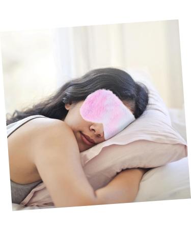 6 pi ces Masque de Sommeil Portable Masque Oculaire et Confortable Peluche Color pour Voyages H tels Longs - Buy Online on GoSupps.com