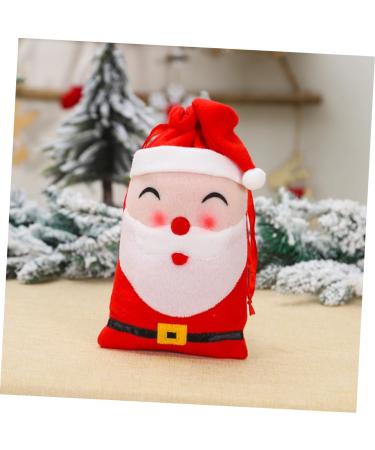 Healvian 4pcs Christmas Bags for Kids Goodie Bags for Kids Christmas Candy Bag Drawstring Bag - Buy Online on GoSupps.com