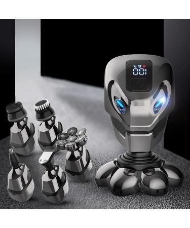 Top 5-in-1 Electric Razor for Men | Rechargeable Beard Trimmer & Professional Hair Cutter - International Shipping - Buy Online on GoSupps.com