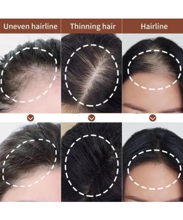 Hairline Powder Hair Shadow Hair Root Concealer Hairline Shadow Cover Up Powder Use for Filling in Thinning Hair Hair Root Concealer For Makeup for Men and Women (Almond Orange) - Buy Online on GoSupps.com