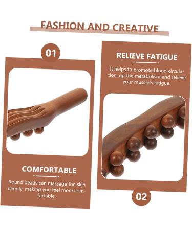 Buy Gatuida 3-in-1 Roll Rod with 20 Balls - Back Massage Tool & AR Gua Sha Stick for Whole Body Relaxation | Ideal Household Massager - Buy Online on GoSupps.com